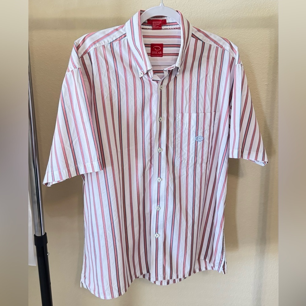 Oscar de la Renta Men’s Botton Down Shirt Size L